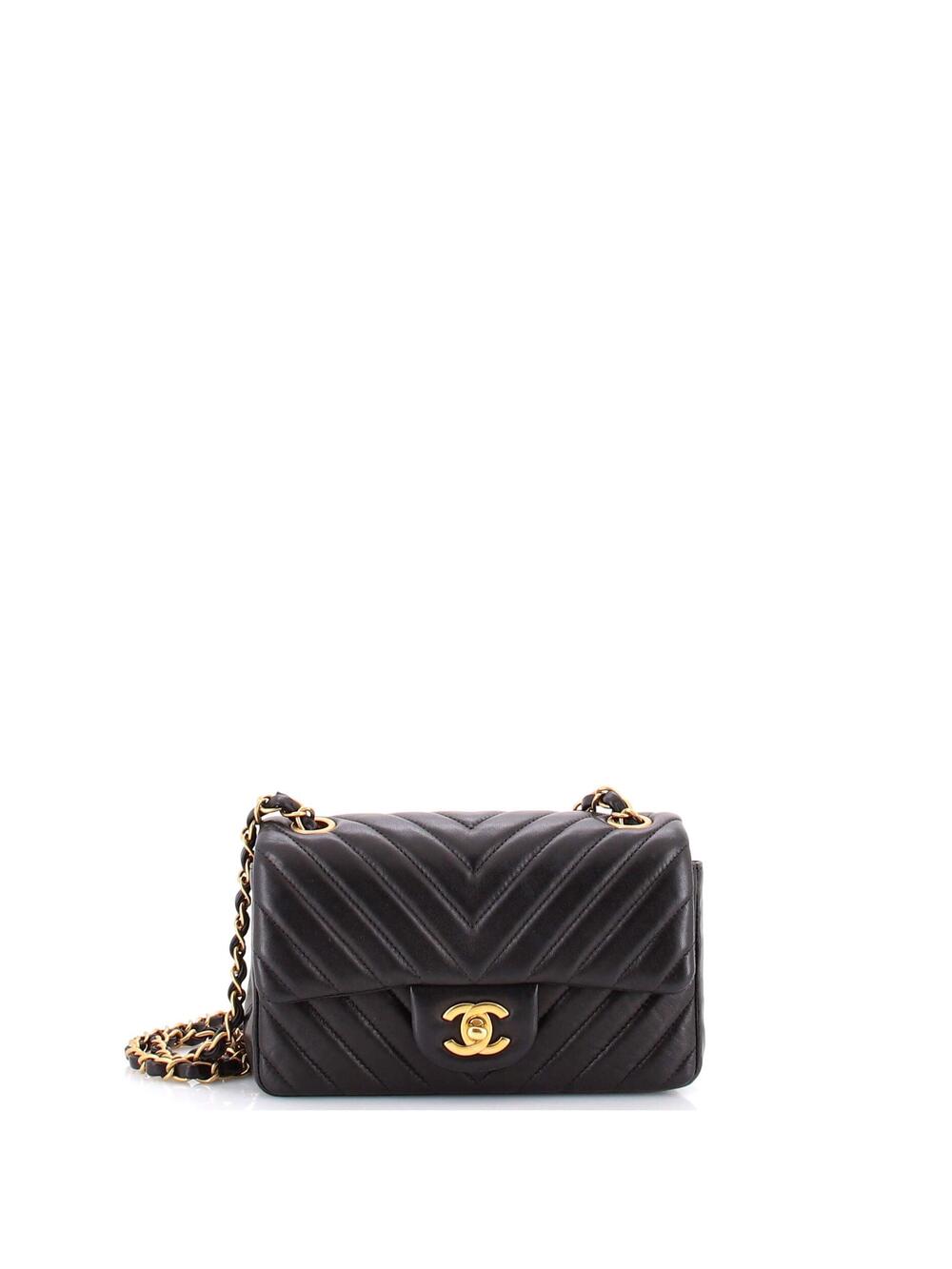 Chanel Classic Single Flap Bag Chevron #285324C50B